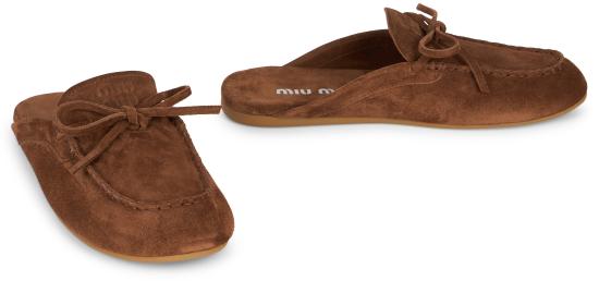 26SS 미우미우 샌들 5R604EF005054F0324 brown - MIU MIU