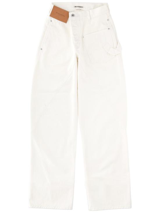 26SS JW앤더슨 스트레이트 팬츠 DT0127 PG1933002 WHITE