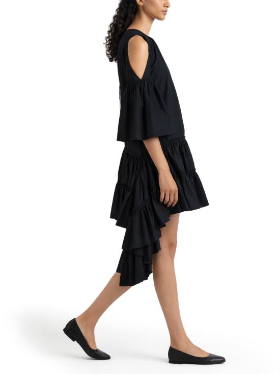 26SS JW앤더슨 미디 원피스 DR0522 PG1090999 BLACK - JW ANDERSON