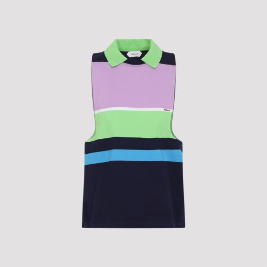 26SS 베르사체 반팔 티셔츠 10245081A17890 6PD40 MULTI COLOUR - VERSACE