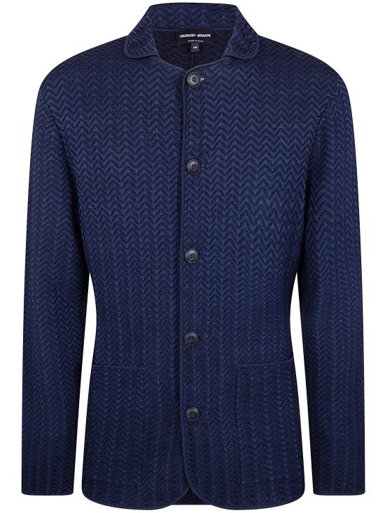 26SS 조르지오 아르마니 자켓 GM003297AF25081 FC041 BLUE - GIORGIO ARMANI