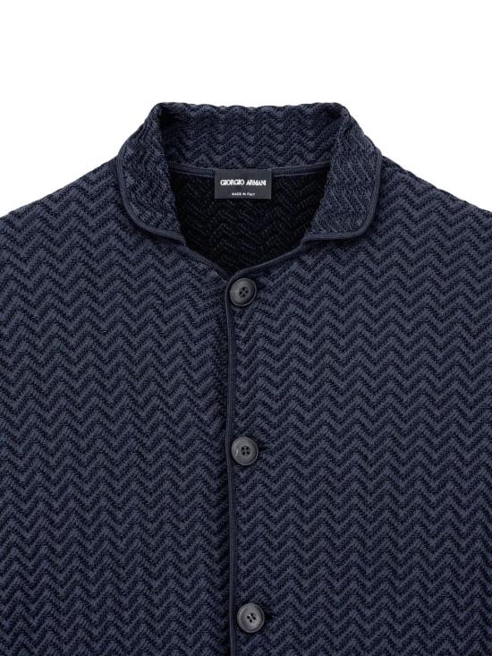 26SS 조르지오 아르마니 자켓 GM003297AF25081 FC041 BLUE - GIORGIO ARMANI