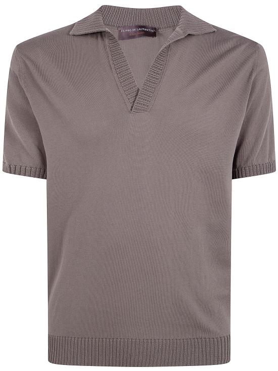 26SS 필리포 드 로렌티스 폴로 티셔츠 PL3MCSKCR14R098 530 GREY