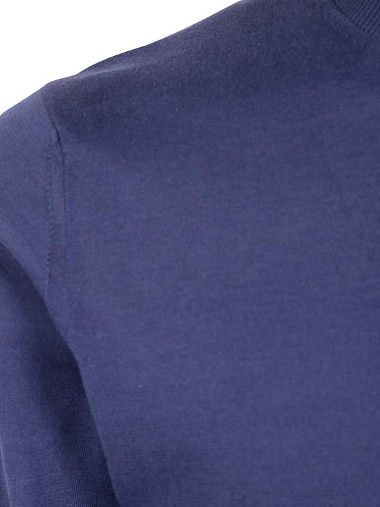 26SS 필리포 드 로렌티스 스웨터 GC1MLSU18R098 891 BLUE - FILIPPO DE LAURENTIIS