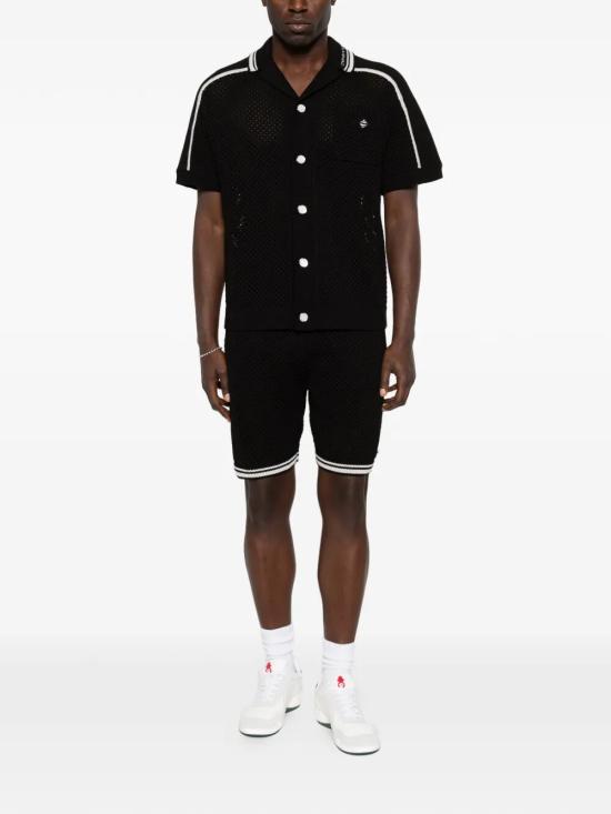 26SS 카사블랑카 숏팬츠 MSS26KW132101 BLACK - CASABLANCA