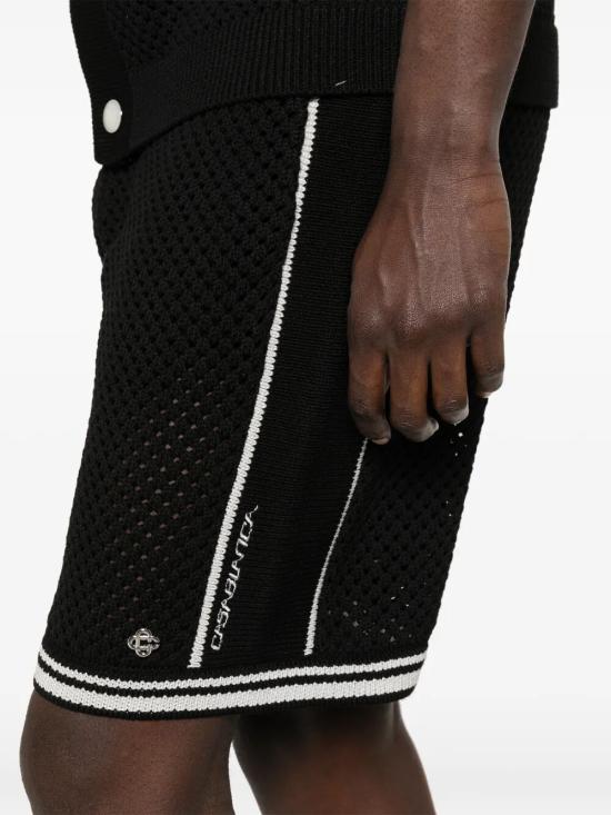 26SS 카사블랑카 숏팬츠 MSS26KW132101 BLACK - CASABLANCA