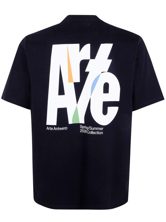 26SS 아르떼 앤트워프 반팔 티셔츠 SS26141T 001 BLACK - ARTE ANTWERP