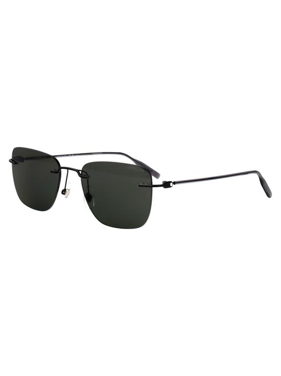 26SS 몽블랑 선글라스 MB0470S 001 BLACK BLACK GREY - MONTBLANC