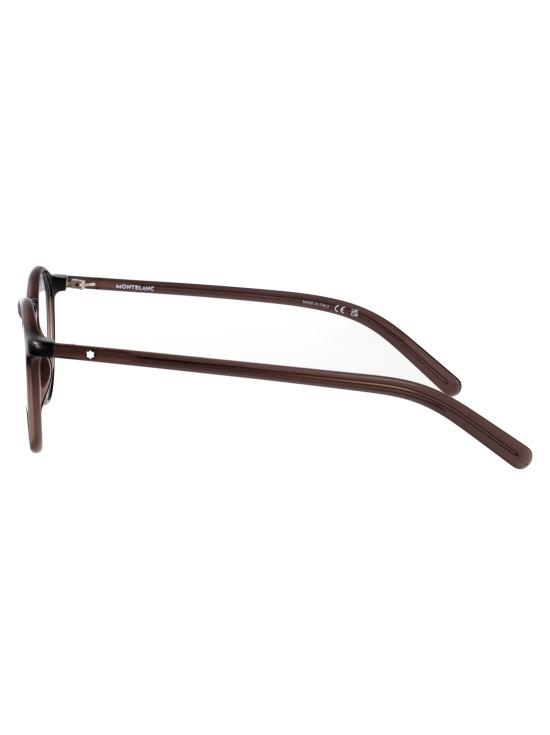 26SS 몽블랑 안경 MB0329O 006 BROWN TRANSPARENT - MONTBLANC