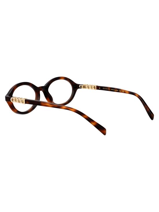 26SS 구찌 안경 GG2153O 005 HAVANA HAVANA TRANSPARENT - GUCCI