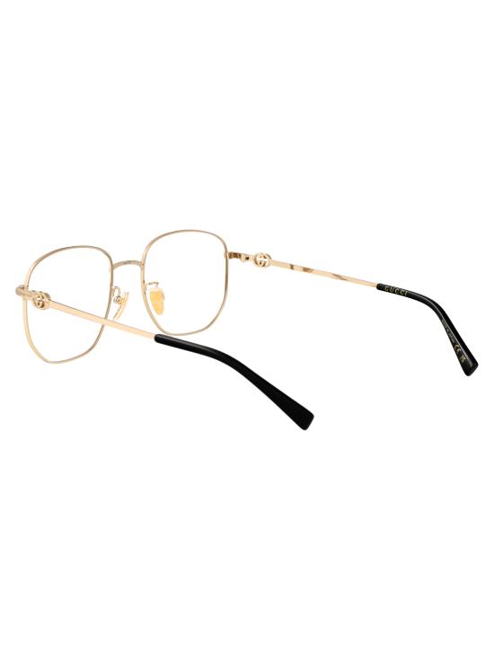 26SS 구찌 안경 GG2146OA 001 GOLD GOLD TRANSPARENT - GUCCI