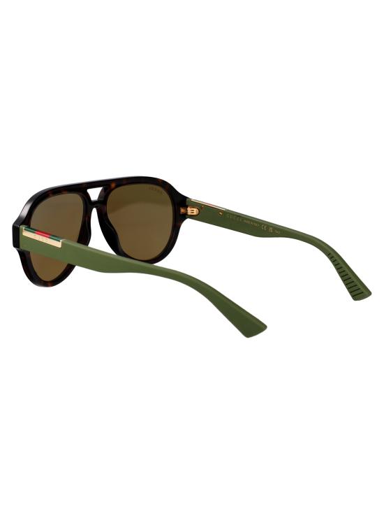 26SS 구찌 선글라스 GG2088S 004 HAVANA GREEN BROWN - GUCCI
