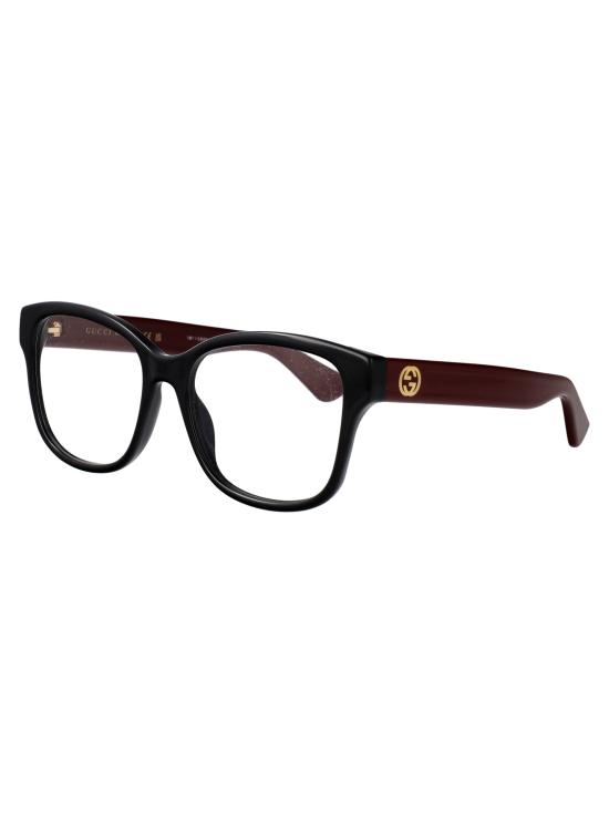 26SS 구찌 안경 GG1340O 009 BLACK BURGUNDY TRANSPARENT - GUCCI