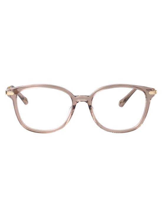26SS 끌로에 안경 CH0359O 004 BROWN GOLD TRANSPARENT