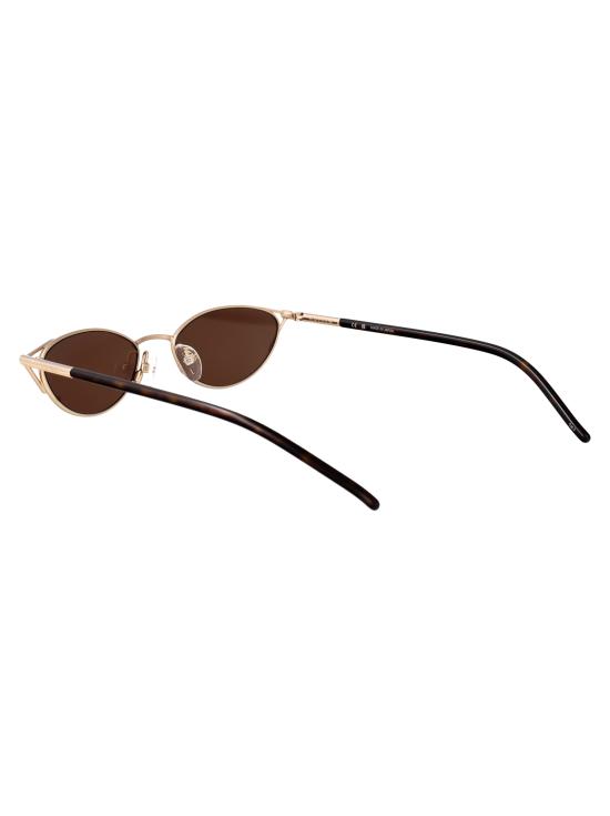 26SS 알렉산더 맥퀸 선글라스 AM0563S 002 GOLD HAVANA BROWN - ALEXANDER MCQUEEN