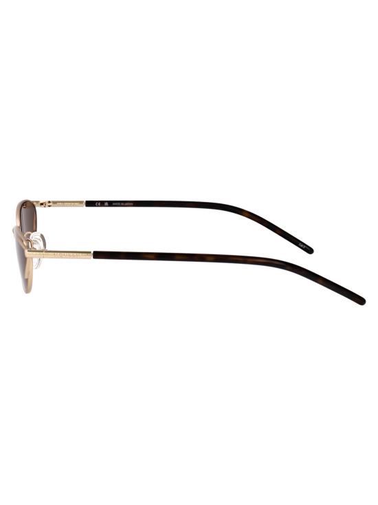 26SS 알렉산더 맥퀸 선글라스 AM0563S 002 GOLD HAVANA BROWN - ALEXANDER MCQUEEN