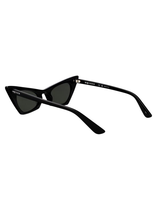 26SS 알렉산더 맥퀸 선글라스 AM0557S 001 BLACK BLACK GREY - ALEXANDER MCQUEEN