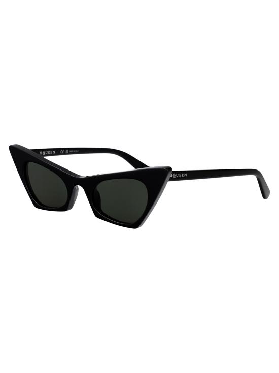 26SS 알렉산더 맥퀸 선글라스 AM0557S 001 BLACK BLACK GREY - ALEXANDER MCQUEEN