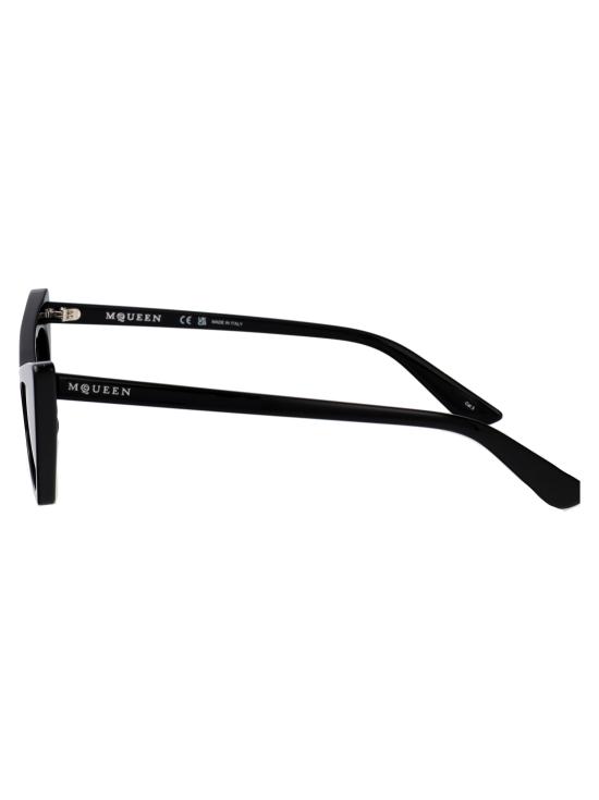 26SS 알렉산더 맥퀸 선글라스 AM0557S 001 BLACK BLACK GREY - ALEXANDER MCQUEEN