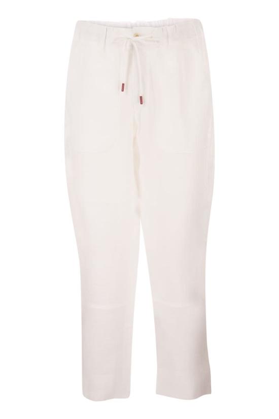 26SS 키톤 스트레이트 팬츠 UPN004H0969002001 H0969002 WHITE