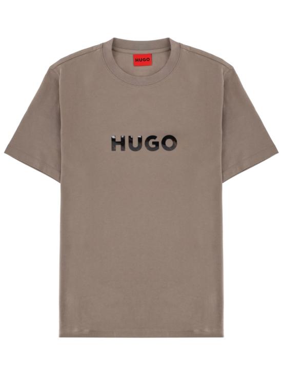 26SS 휴고보스 반팔 티셔츠 50557437 10266462237 BROWN
