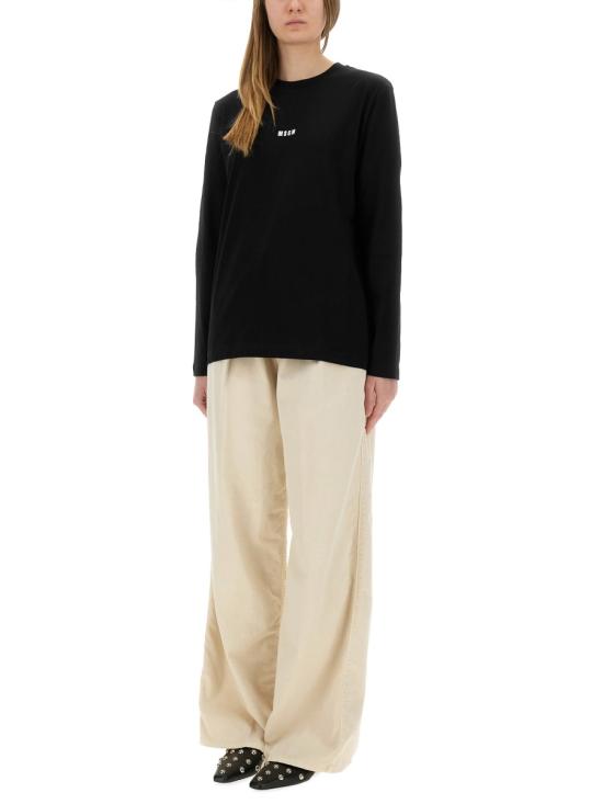 26SS 엠에스지엠 반팔 티셔츠 2000MDM501 20000299 BLACK - MSGM