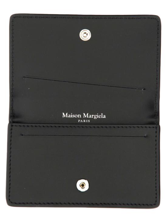  마르지엘라 레더 비즈니스 카드 홀더 SA3VX0005 P4745T8013 BLACK - MAISON MARGIELA