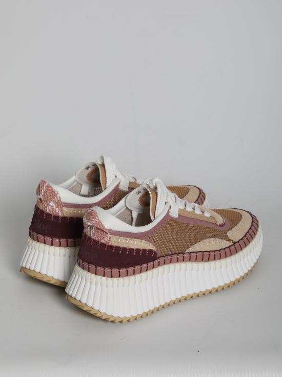 26SS 끌로에 스니커즈 CH26U00RYE 265 TOASTED BROWN - CHLOE