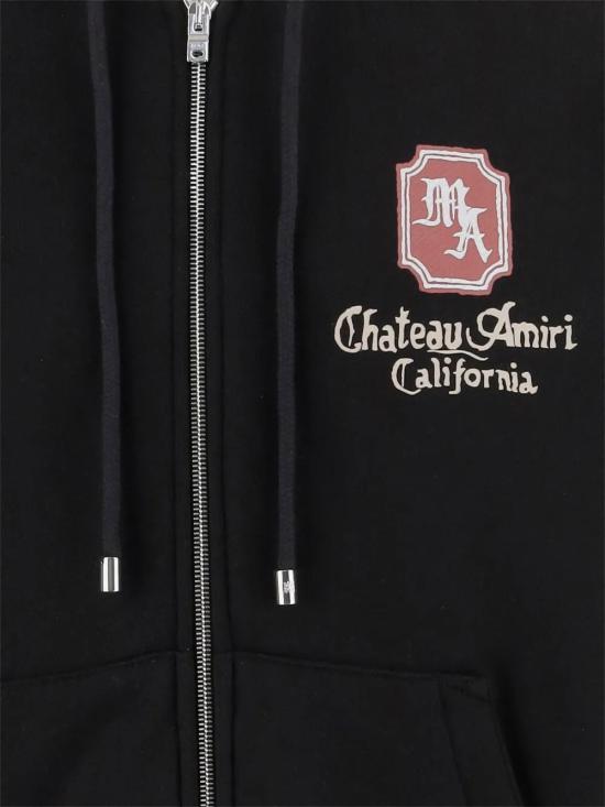 26SS 아미리 후드 티셔츠 AMTOJR1098 001 BLACK - AMIRI