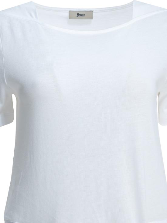 26SS 에르노 미디 원피스 AB000060D520561000 WHITE - HERNO