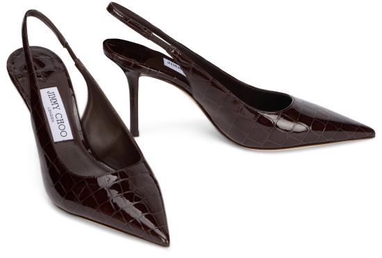 26SS 지미추 힐/펌프스 LOVESB85CBHSAMBUCO brown - JIMMY CHOO
