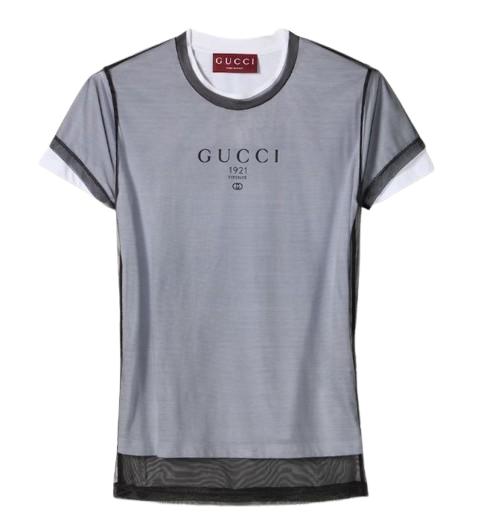 26SS 구찌 반팔 티셔츠 856822XJHQ59097 grey