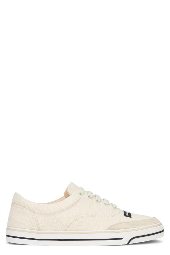 26SS 돌체앤가바나 DG 세일링 린넨 스니커즈 CS2399A03328D175 Ivory