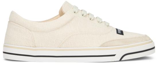 26SS 돌체앤가바나 DG 세일링 린넨 스니커즈 CS2399A03328D175 Ivory - DOLCE & GABBANA
