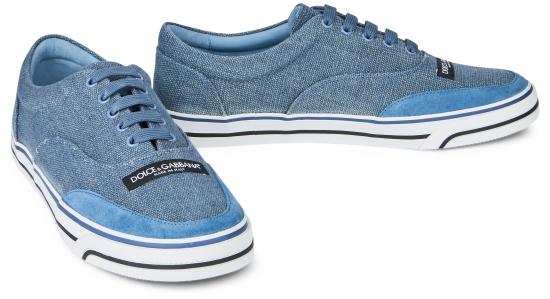 26SS 돌체앤가바나 DG 세일링 린넨 스니커즈 CS2399A03328S980 Light Blue - DOLCE & GABBANA