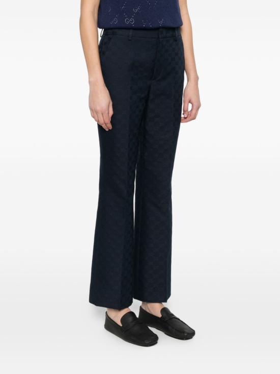 26SS 구찌 스트레이트 팬츠 846532ZAQXT4474 blue - GUCCI