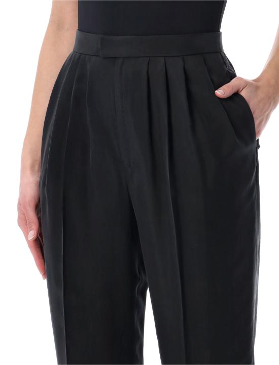 26SS 생로랑 스트레이트 팬츠 856580Y6J78 1000 BLACK - SAINT LAURENT