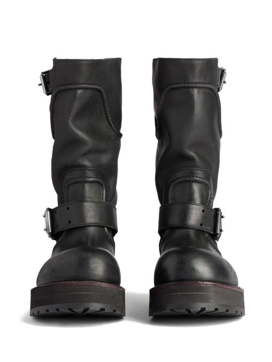  발렌시아가 VENOM 베놈 미들 부츠 833585WCAL1 1080 BLACK - BALENCIAGA