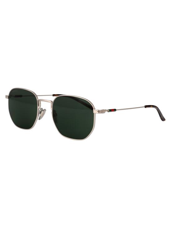 26SS 구찌 선글라스 GG2095S 002 SILVER SILVER GREEN - GUCCI
