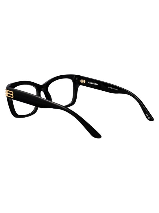 26SS 발렌시아가 안경 BB0472O 001 BLACK BLACK TRANSPARENT - BALENCIAGA