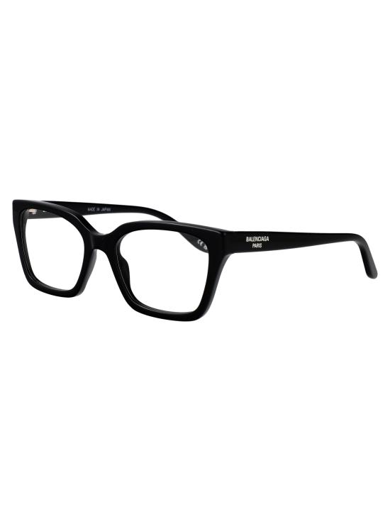 26SS 발렌시아가 안경 BB0501O 001 BLACK BLACK TRANSPARENT - BALENCIAGA