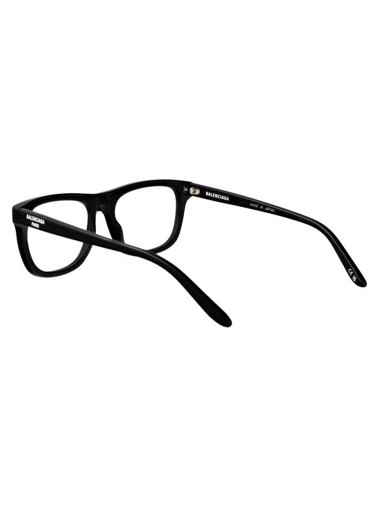 26SS 발렌시아가 안경 BB0498O 001 BLACK BLACK TRANSPARENT - BALENCIAGA