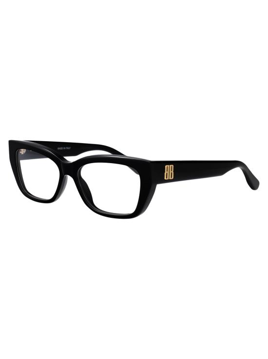 26SS 발렌시아가 안경 BB0483O 001 BLACK BLACK TRANSPARENT - BALENCIAGA