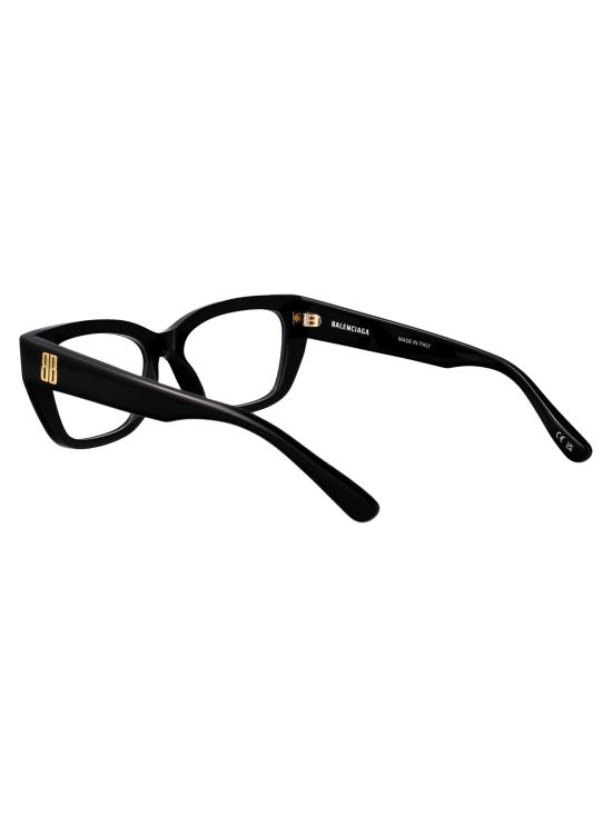 26SS 발렌시아가 안경 BB0483O 001 BLACK BLACK TRANSPARENT - BALENCIAGA