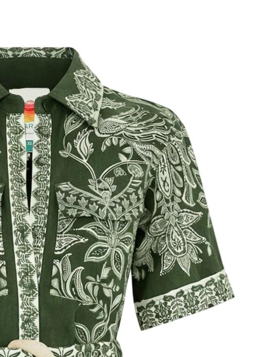 26SS 팜 리오 미디 원피스 347763 26061 GREEN - FARM RIO