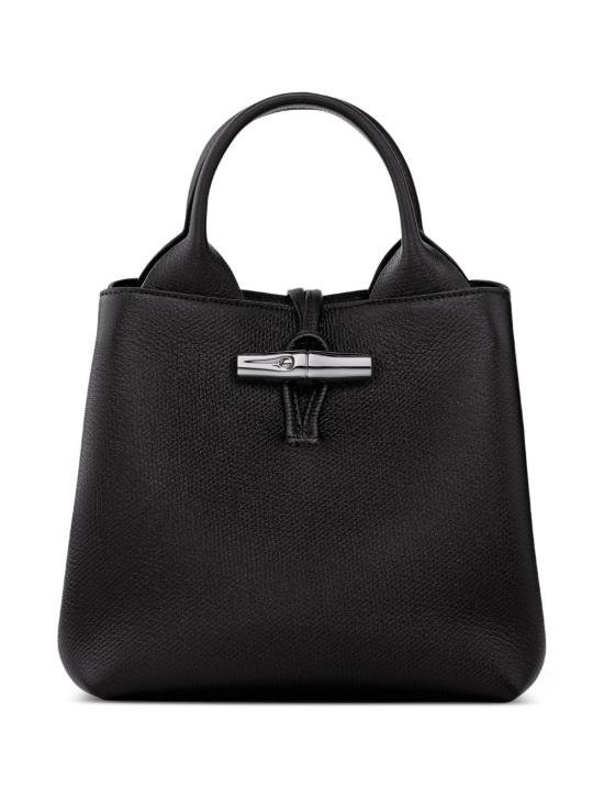 26SS 롱샴 LE ROSEAU, 르 로조 핸드백 10273HFP 001 Black