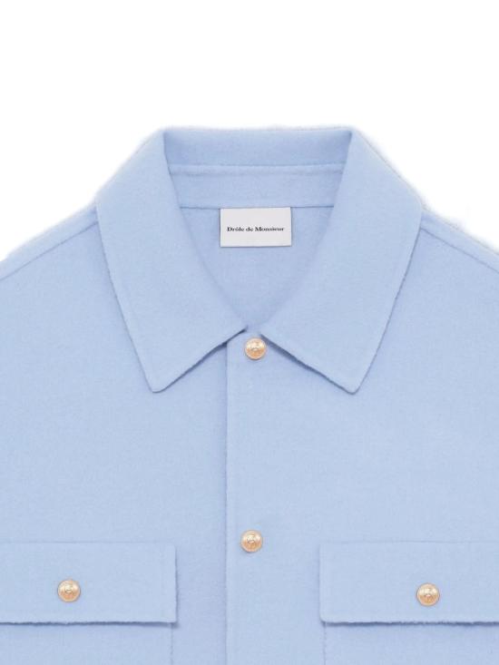 26SS 드롤드무슈 자켓 J JT254 WO031LBE Light blue - DROLE DE MONSIEUR