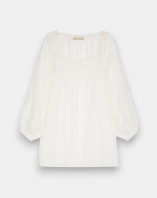 26SS 바네사브루노 미디 원피스 6EVA53V08848 BLANC White