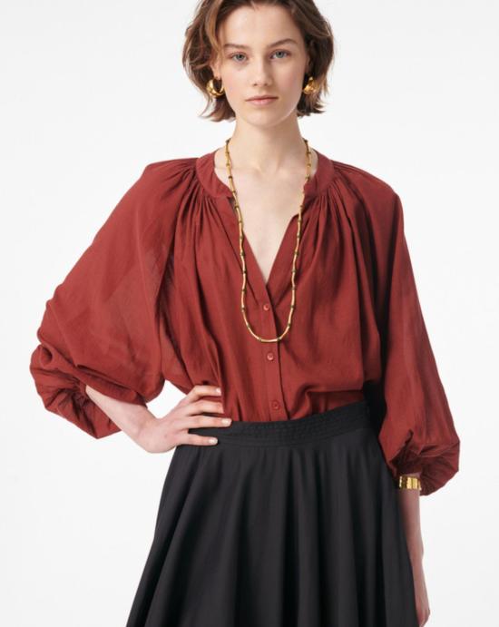 26SS 바네사브루노 블라우스 2HVA53 V09822EPICE Teja - VANESSA BRUNO