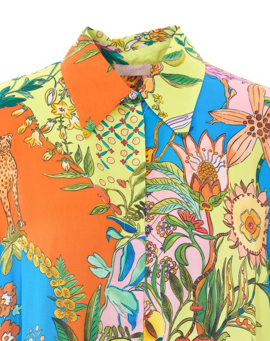 26SS 리우조 블라우스 WA6485T471A P9363 MultiColour - LIU JO